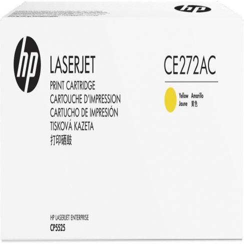 Cartouche - CE272AC - HP - jaune - par 1