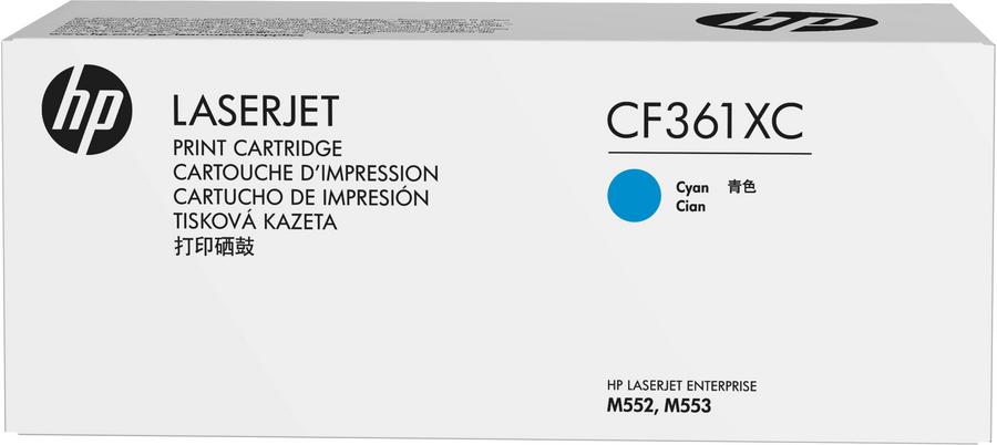 Toner - HP - CF361XC - cyan - par 1