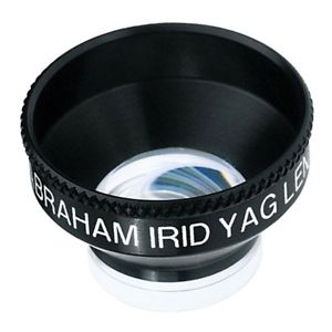 Verre Abraham pour iridectomie au Laser Yag