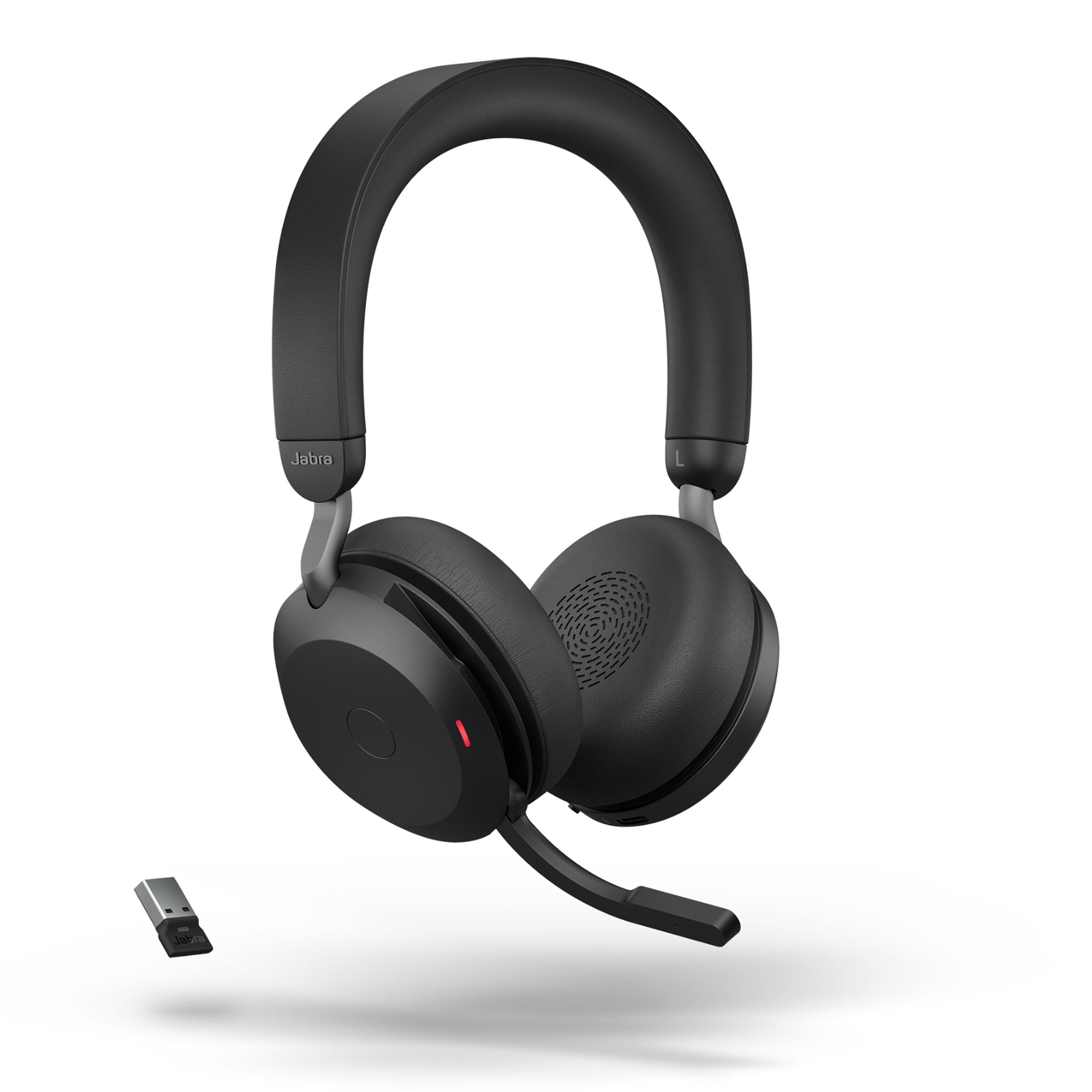 Casque sans fil Bluetooth pour PC Jabra Evolve2 75 stéréo UC + dongle link390a + (sans base de chargeur)