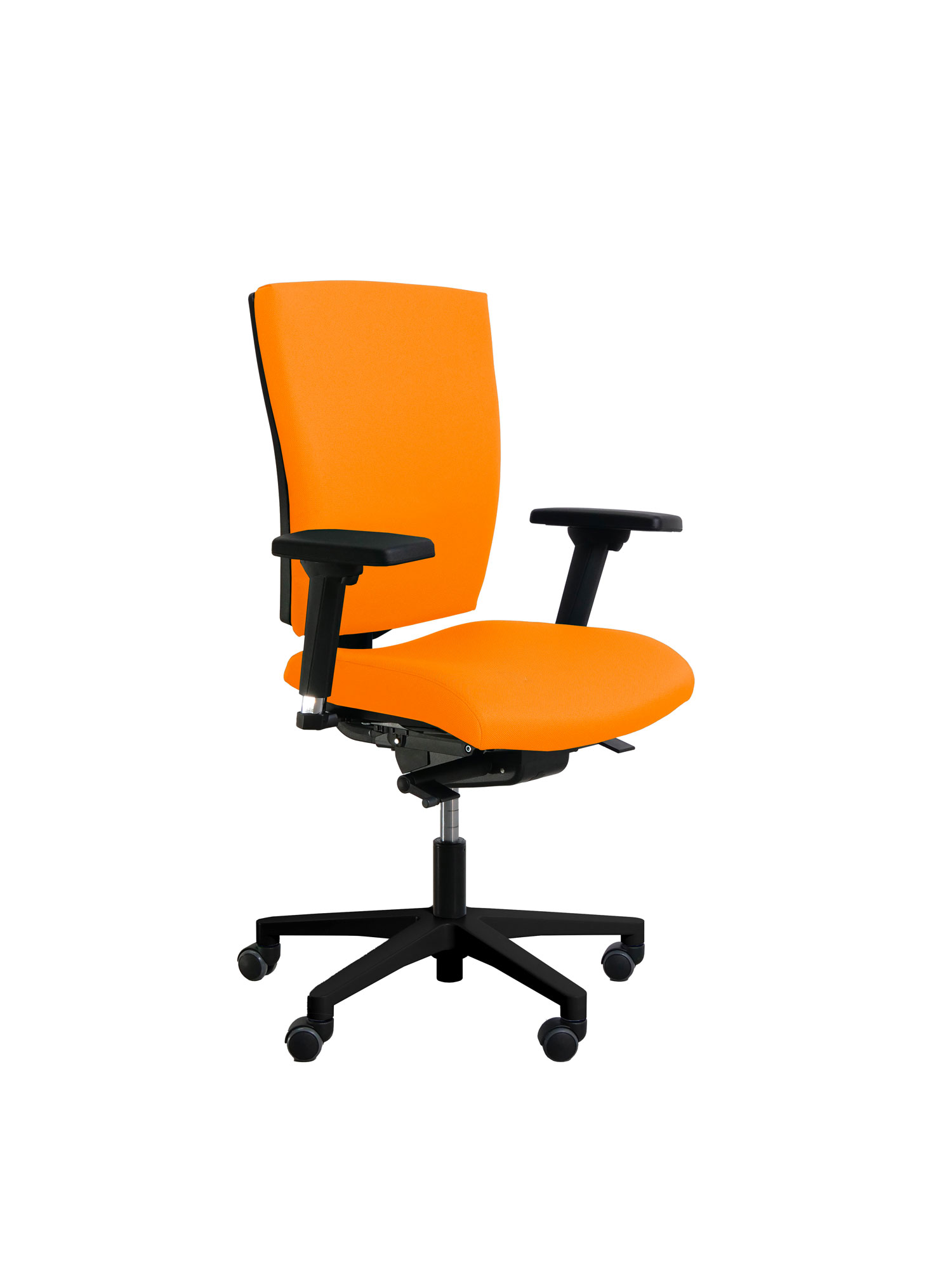 Fauteuil de bureau Reva Plus - tissu - piètement noir