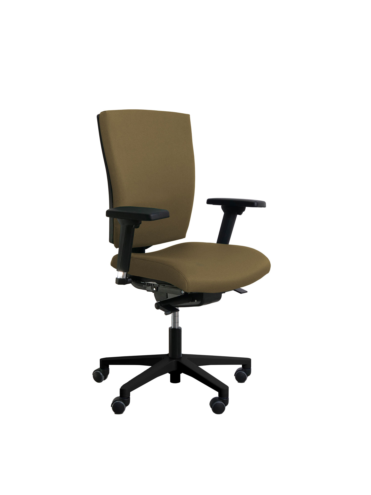 Fauteuil de bureau Reva Plus - tissu - piètement noir