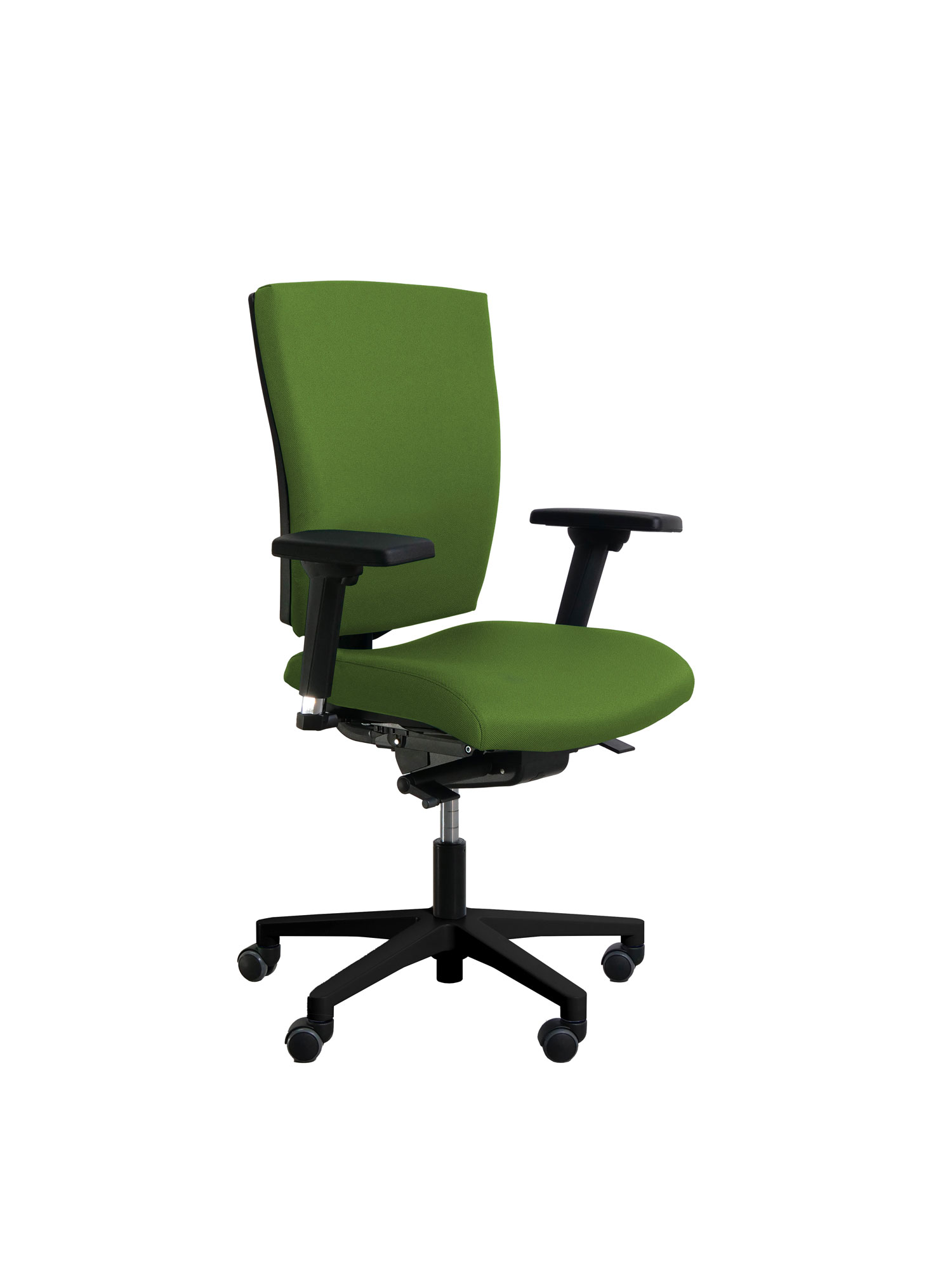 Fauteuil de bureau Reva Plus - tissu - piètement noir