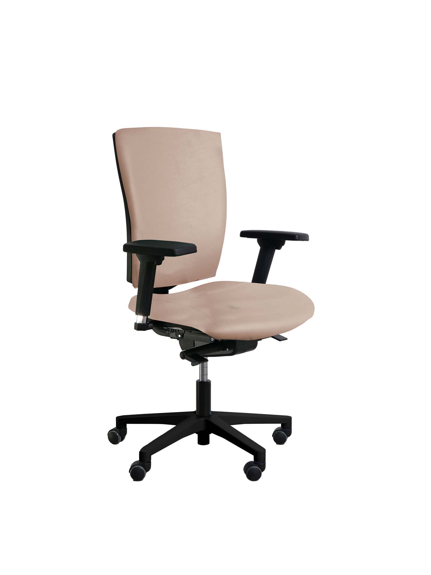 Fauteuil de bureau Reva Plus - textile enduit - piètement noir