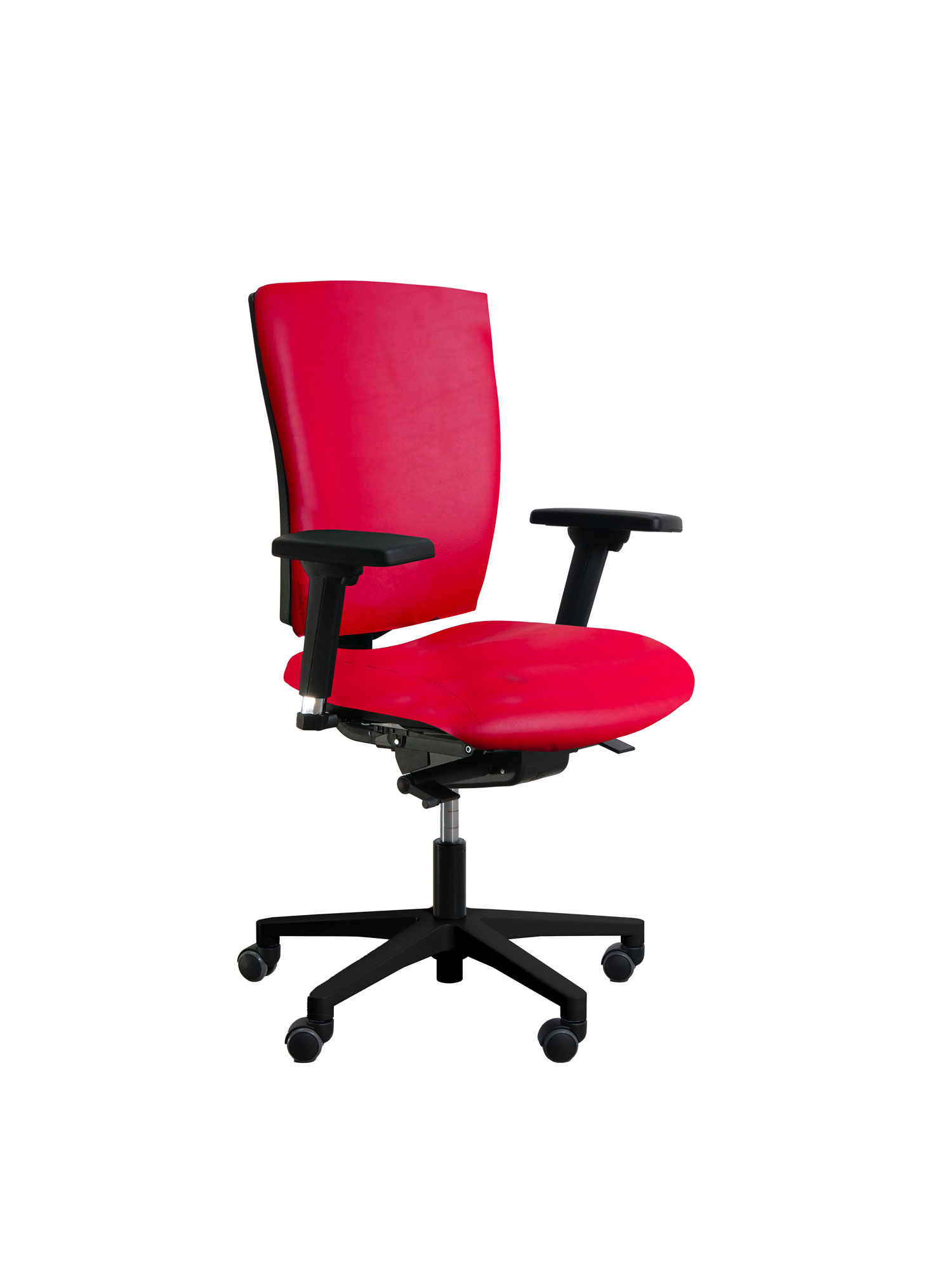 Fauteuil de bureau Reva Plus - textile enduit - piètement noir
