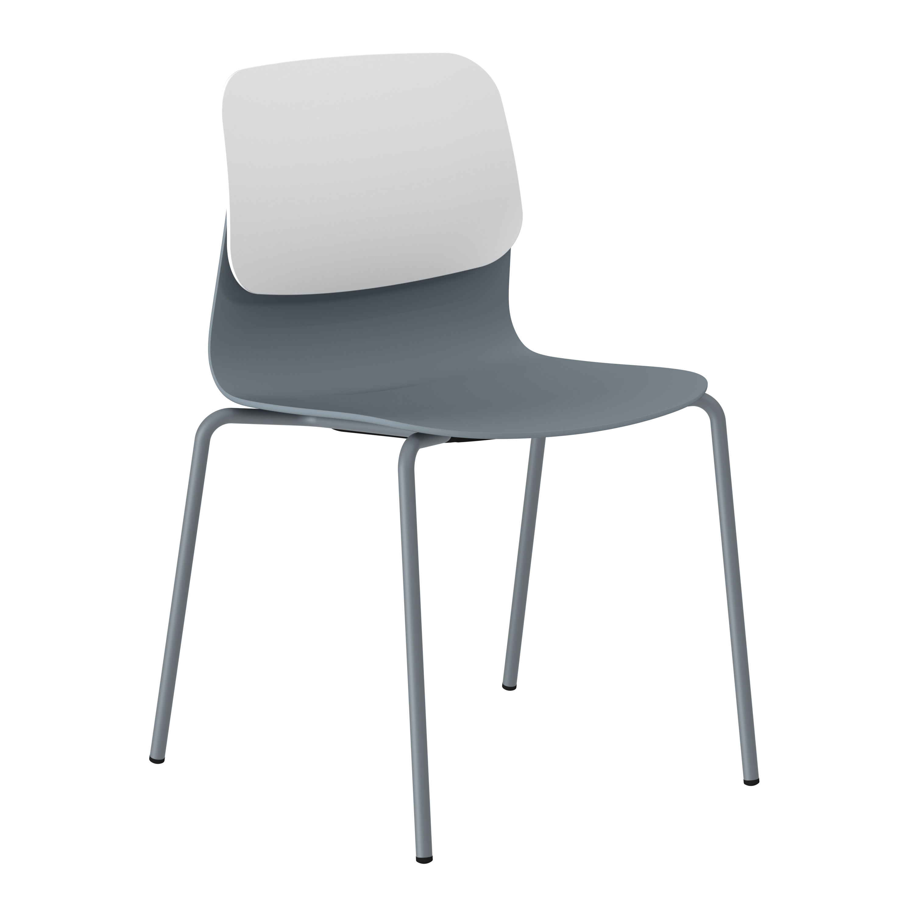 Chaise 4 pieds époxy Klik - polypropylène