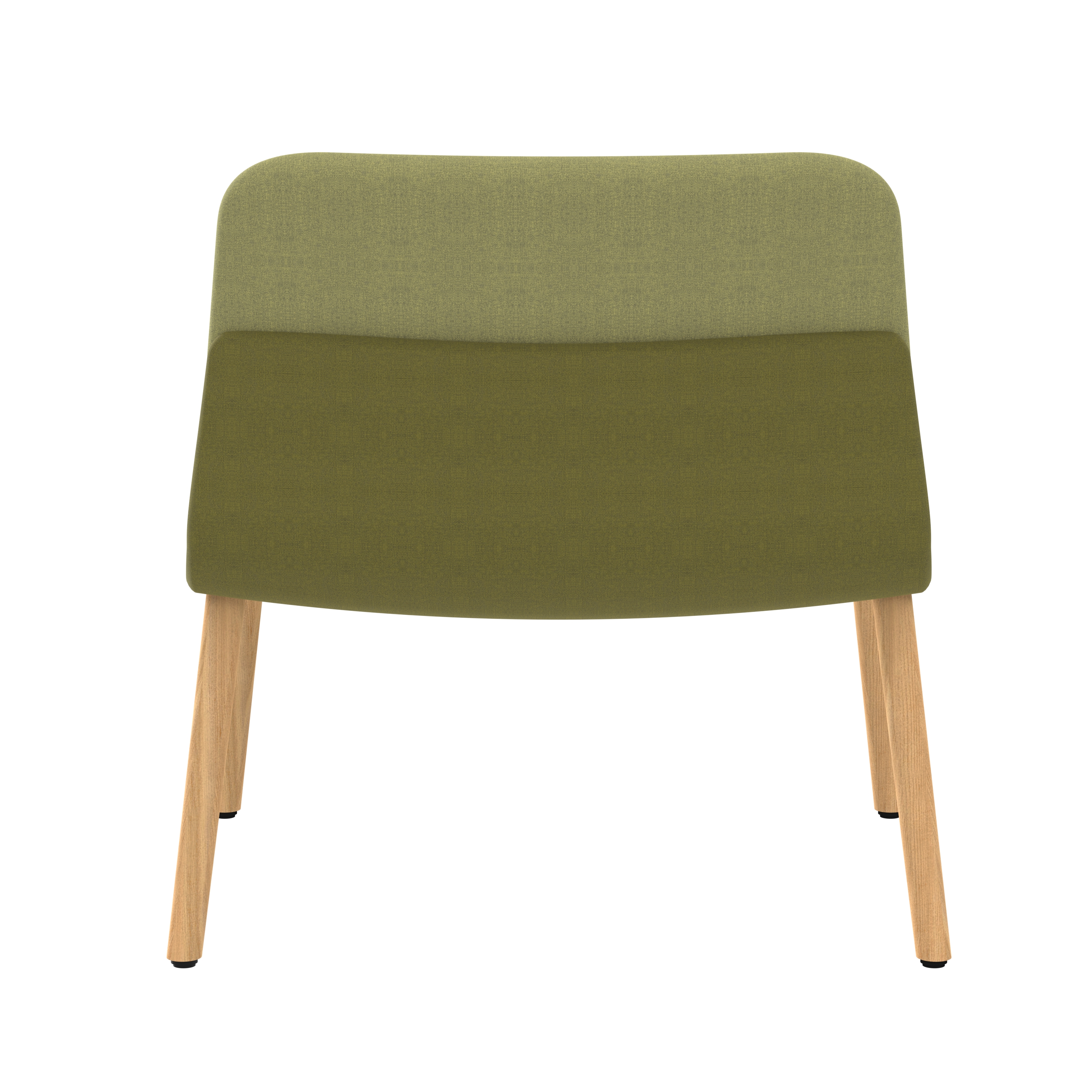 Chauffeuse 4 pieds bois Klik - tissu