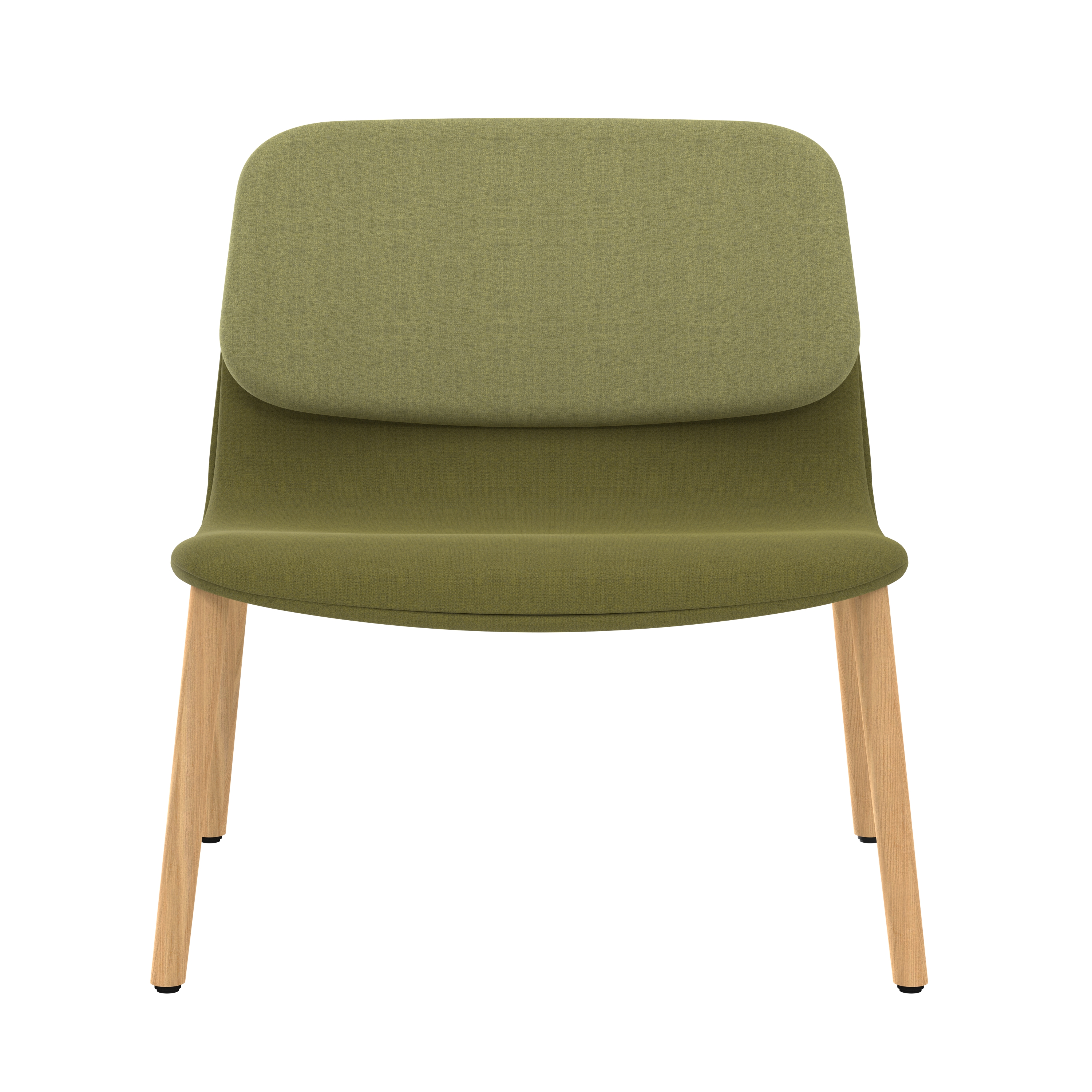 Chauffeuse 4 pieds bois Klik - tissu