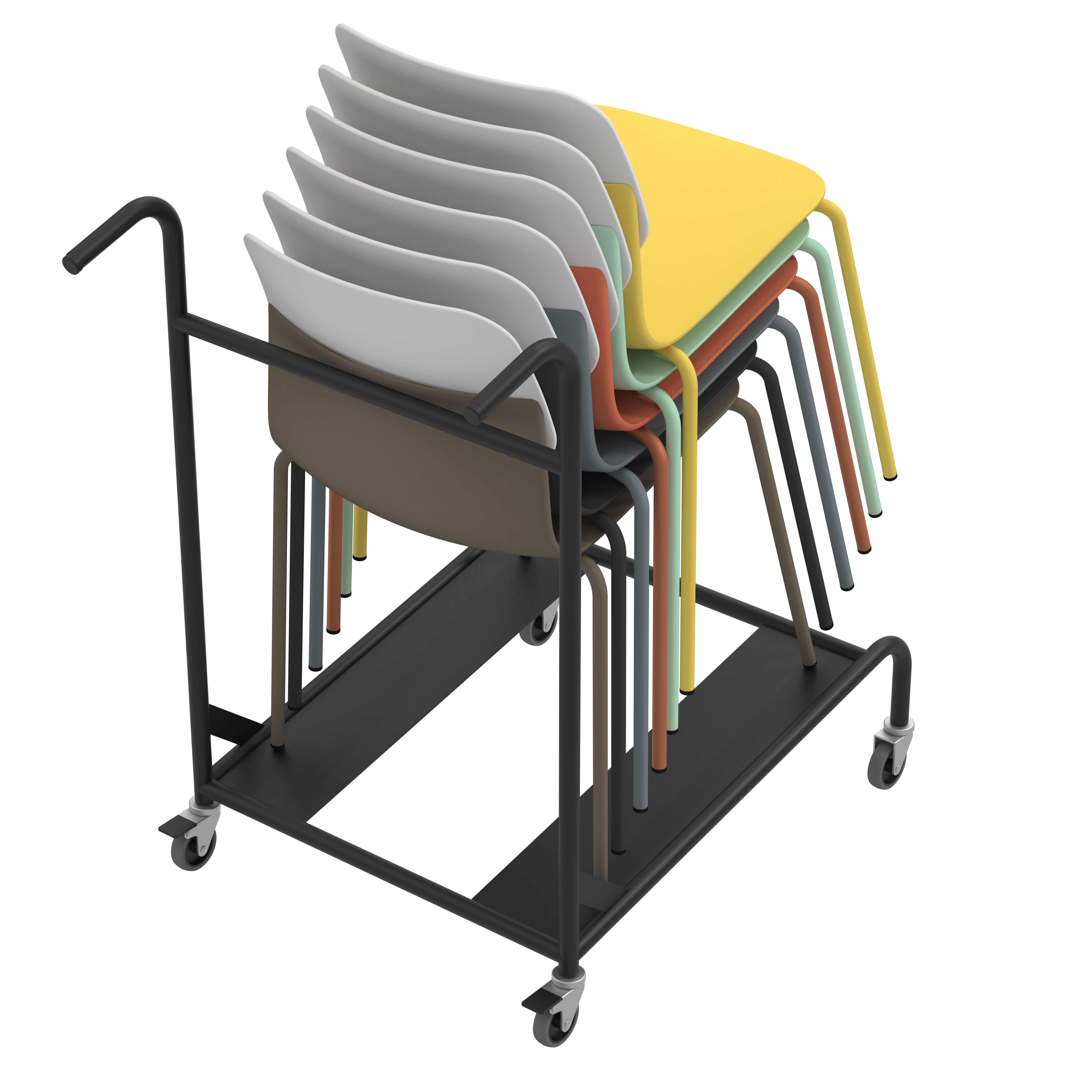 Chariot de stockage et de transport Klik - pour chaises 4 pieds