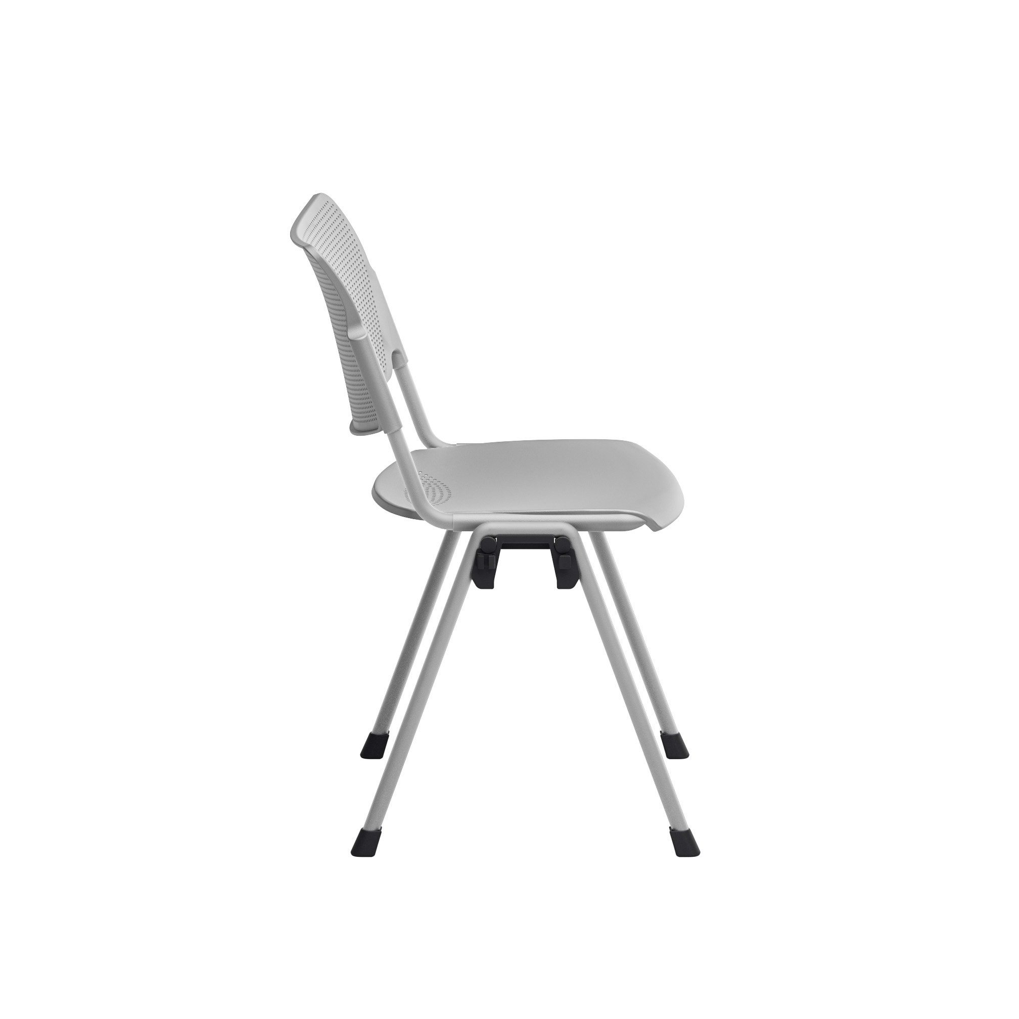 Chaise 4 pieds Campus - métal - piétement époxy - accrochable