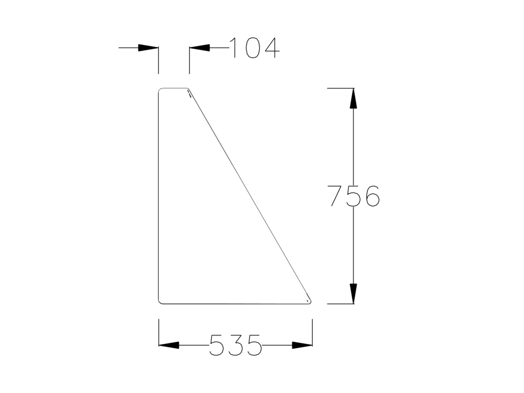 Module jonction droite B Free - tissu - sans dossier -