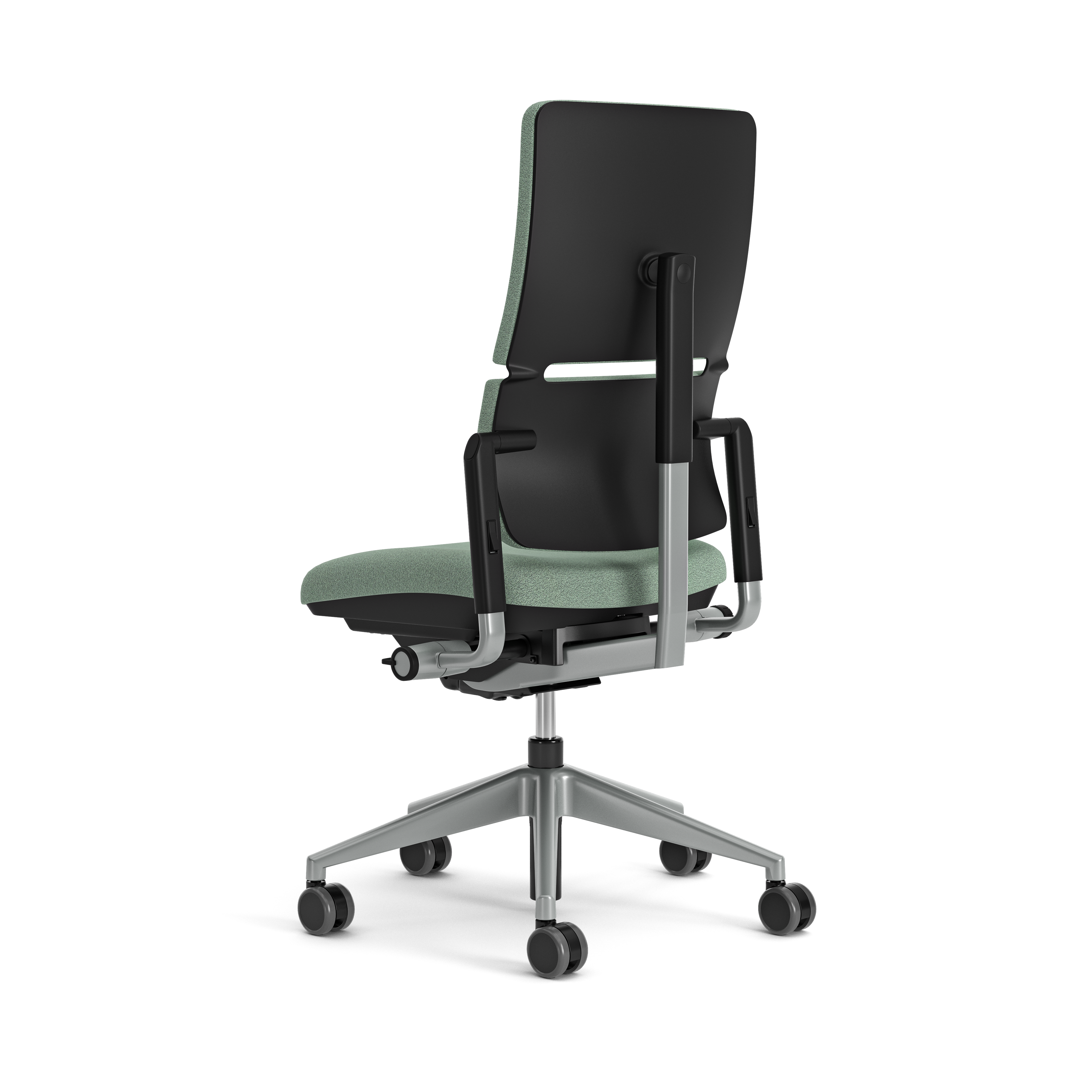 Chaise de bureau Please - tissu - piétement époxy