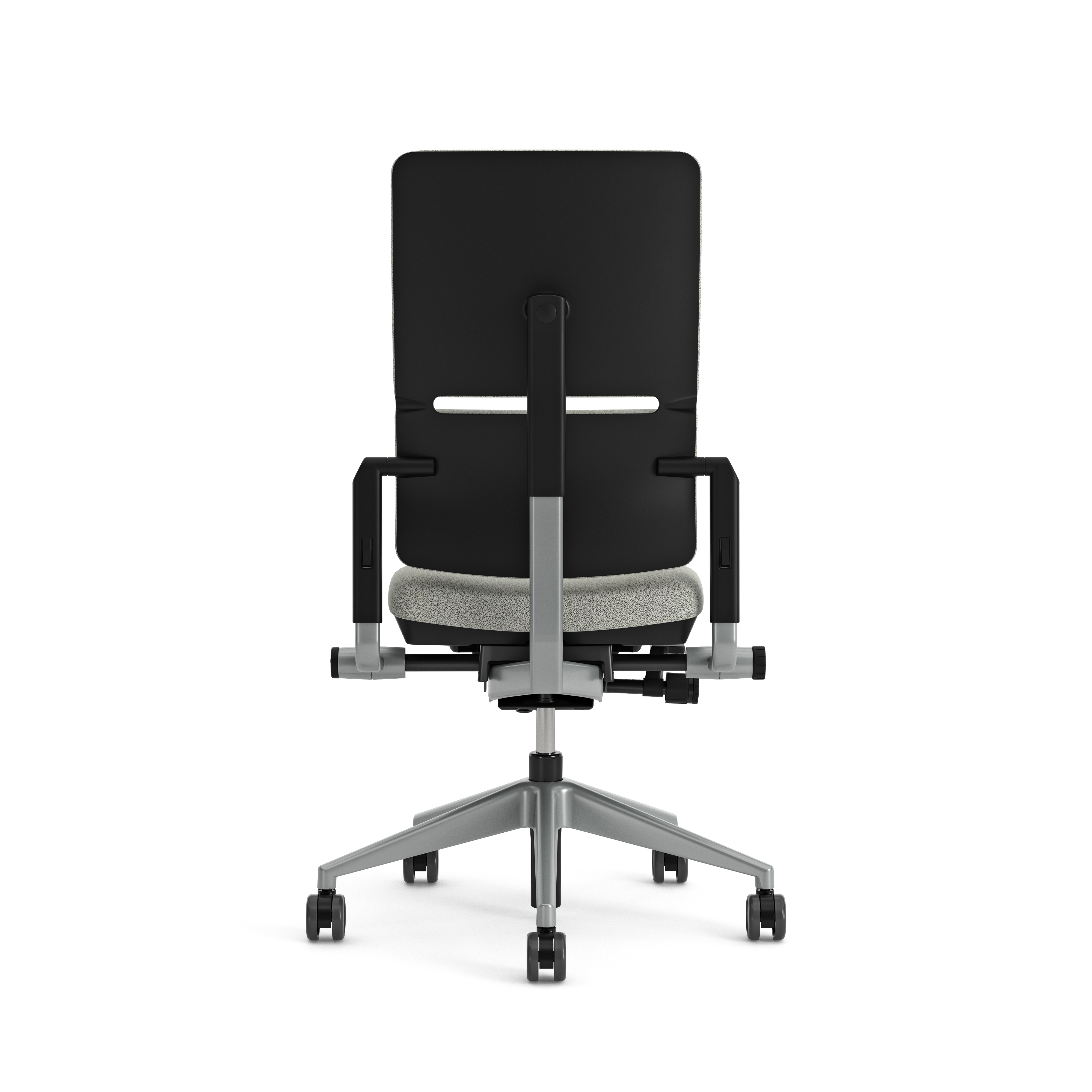 Chaise de bureau Please - tissu - piétement époxy