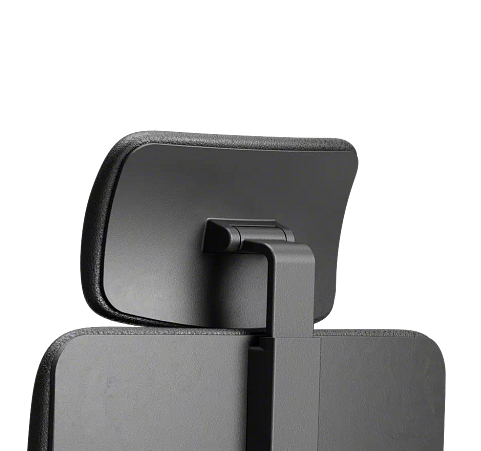 Fauteuil de bureau Please - tissu - piétement époxy - accoudoirs 3D - avec appui-tête