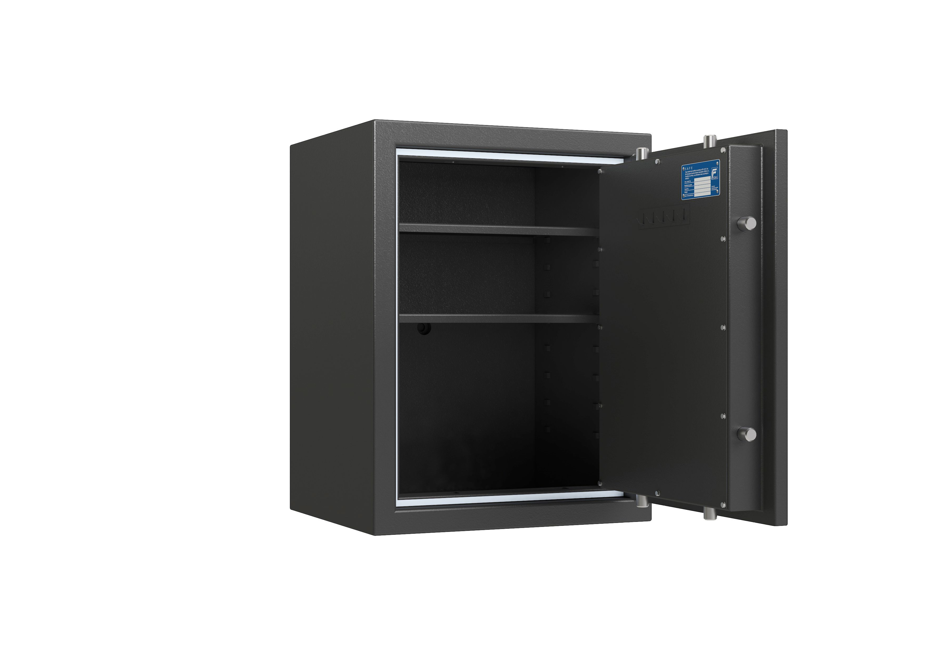 Coffre-fort classe 1 - 82 l - avec valeur assurable - serrure à clé