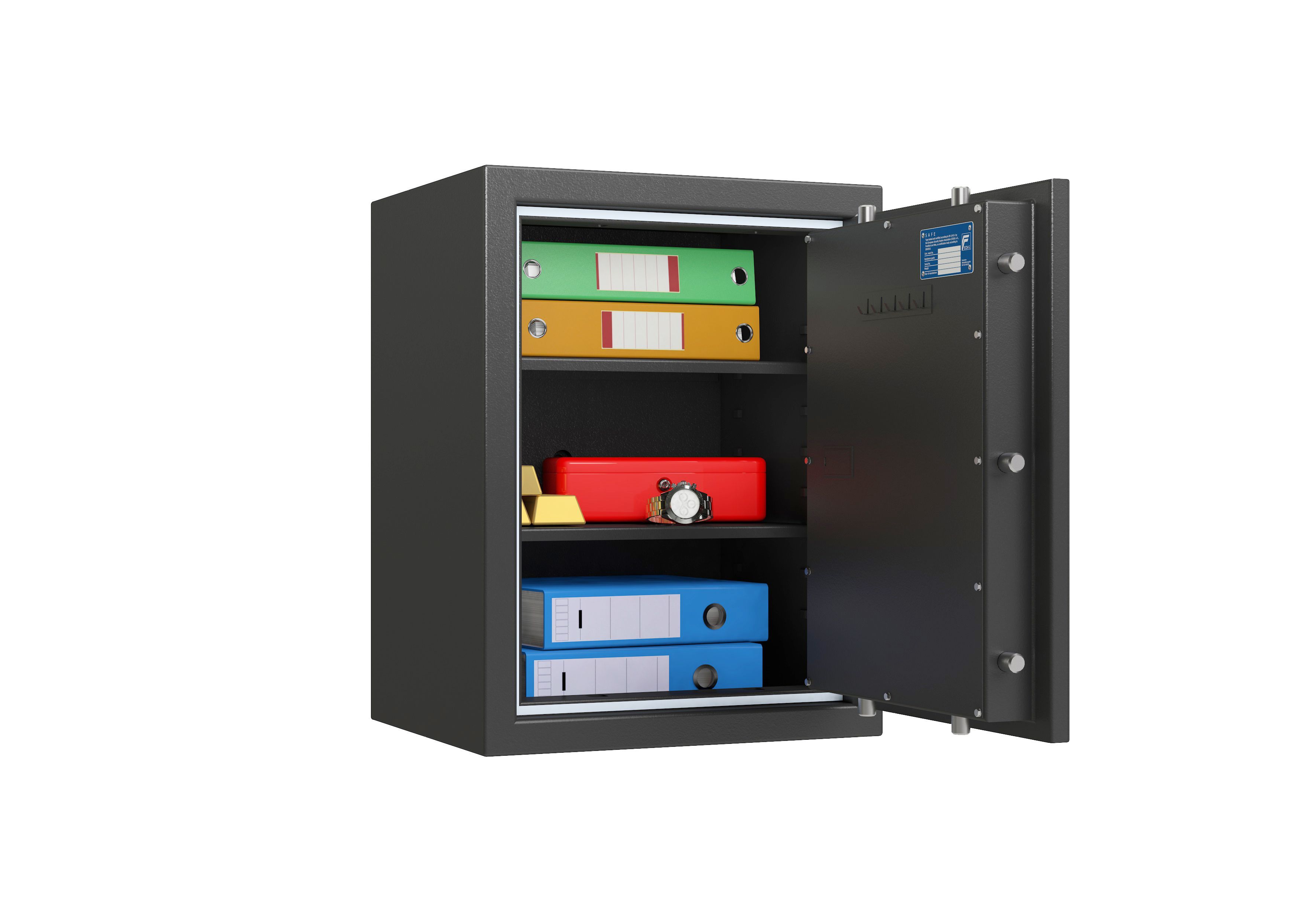 Coffre-fort classe 1 - 82 l - avec valeur assurable - serrure à combinaison électronique