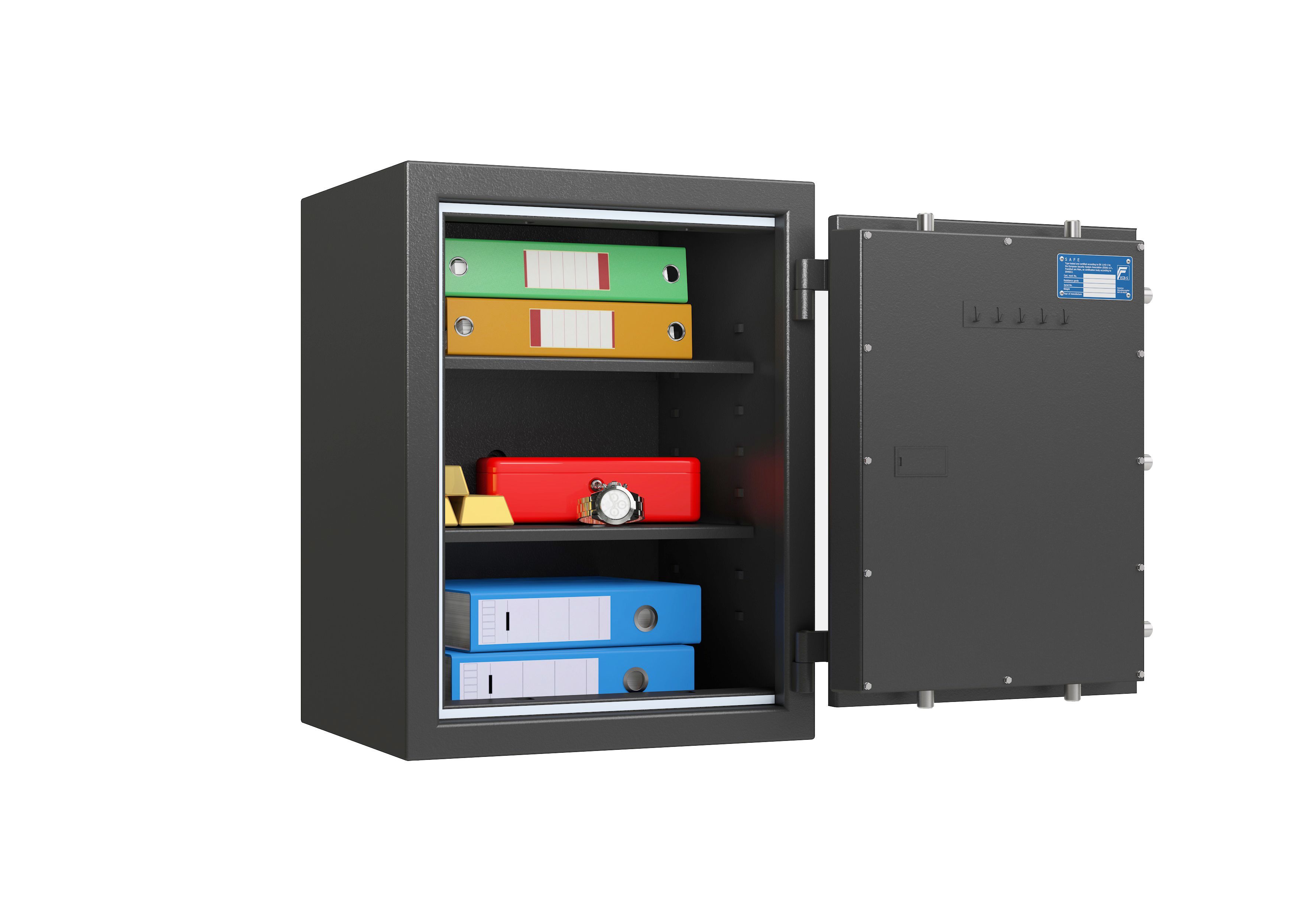 Coffre-fort classe 1 - 82 l - avec valeur assurable - serrure à combinaison électronique