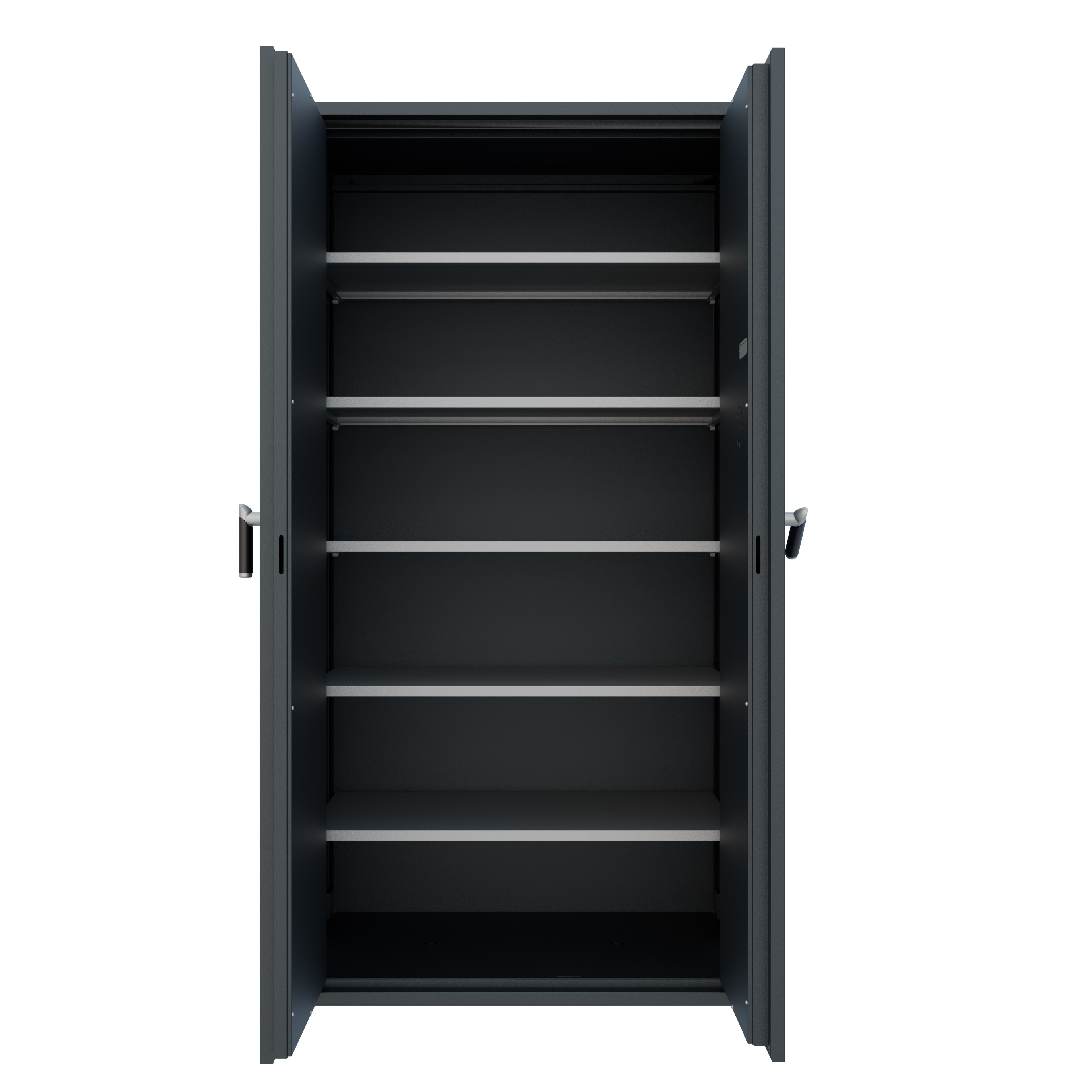Armoire forte haute grande profondeur - 2 portes - 1 100 l - serrure électronique - informatique
