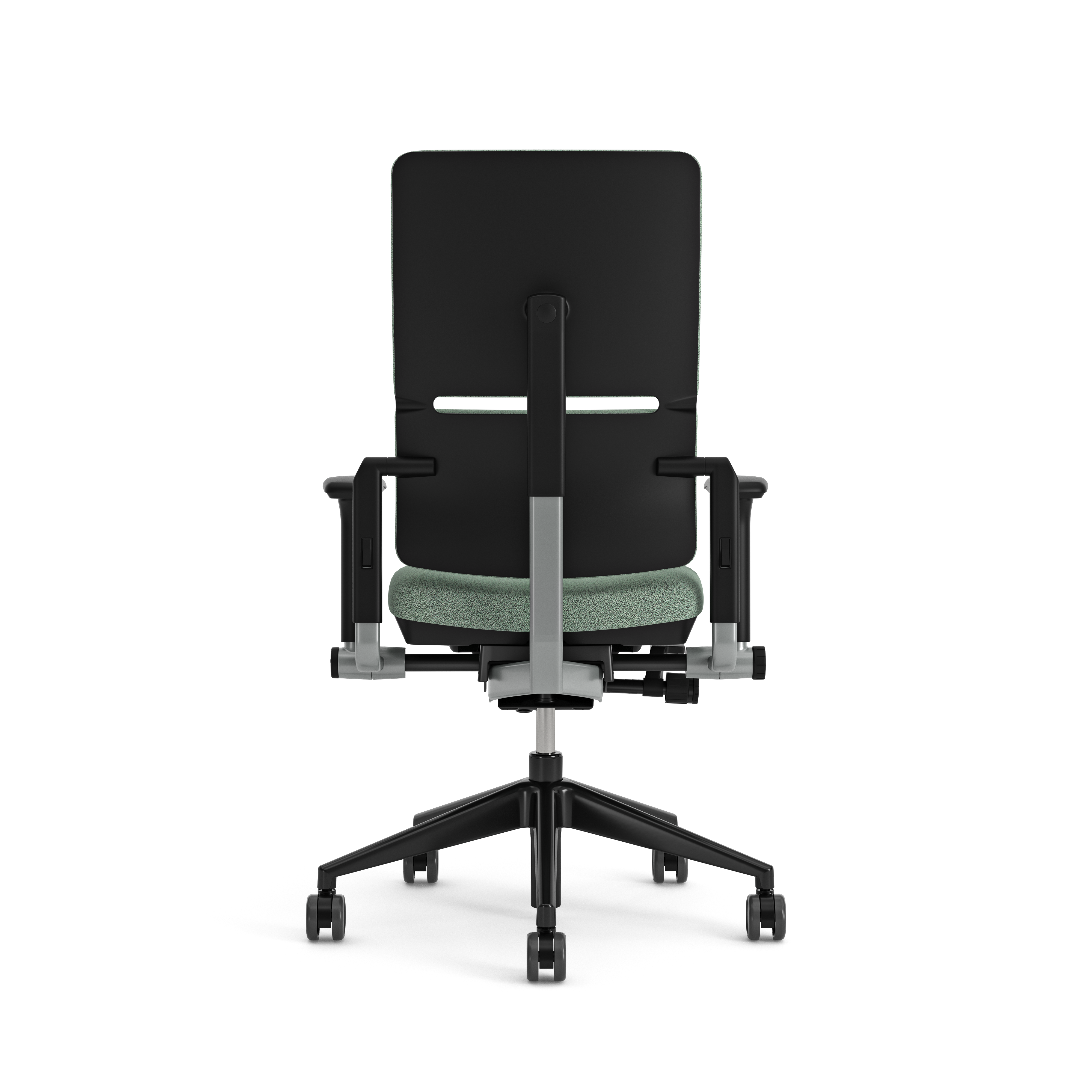 Fauteuil de bureau Please - tissu - piétement époxy - accoudoirs 4D