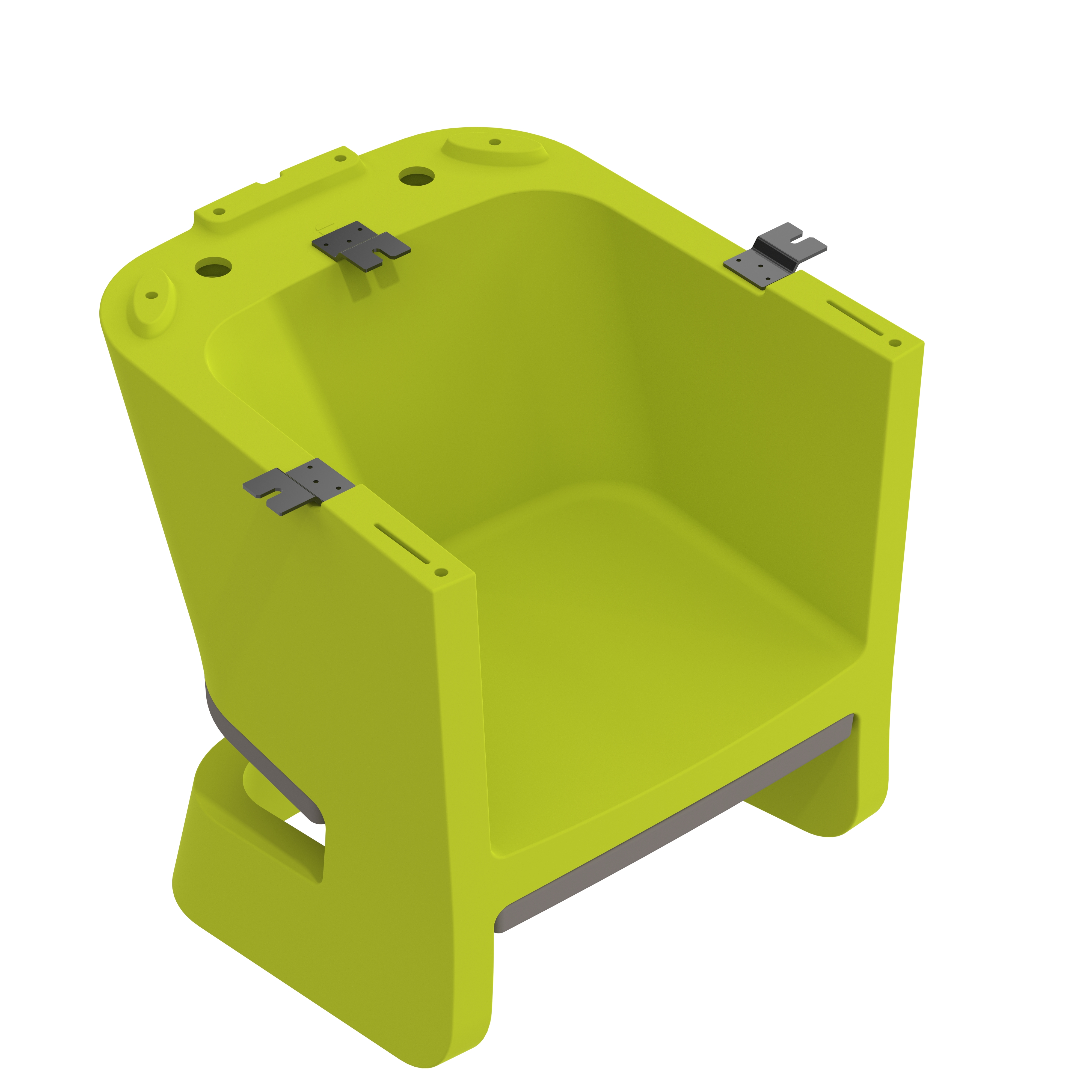 Système de fixation au sol Karla - lot de 2