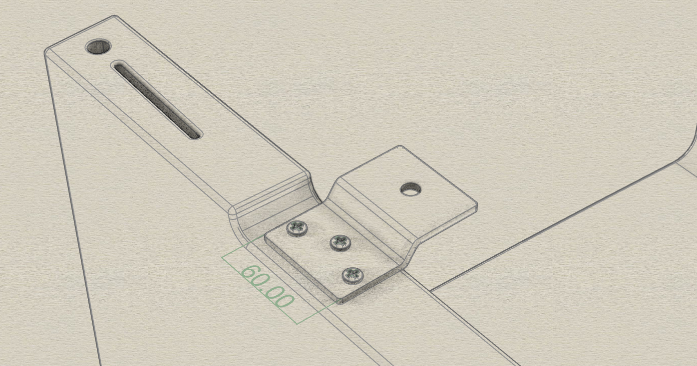 Système de fixation au sol Karla - lot de 2