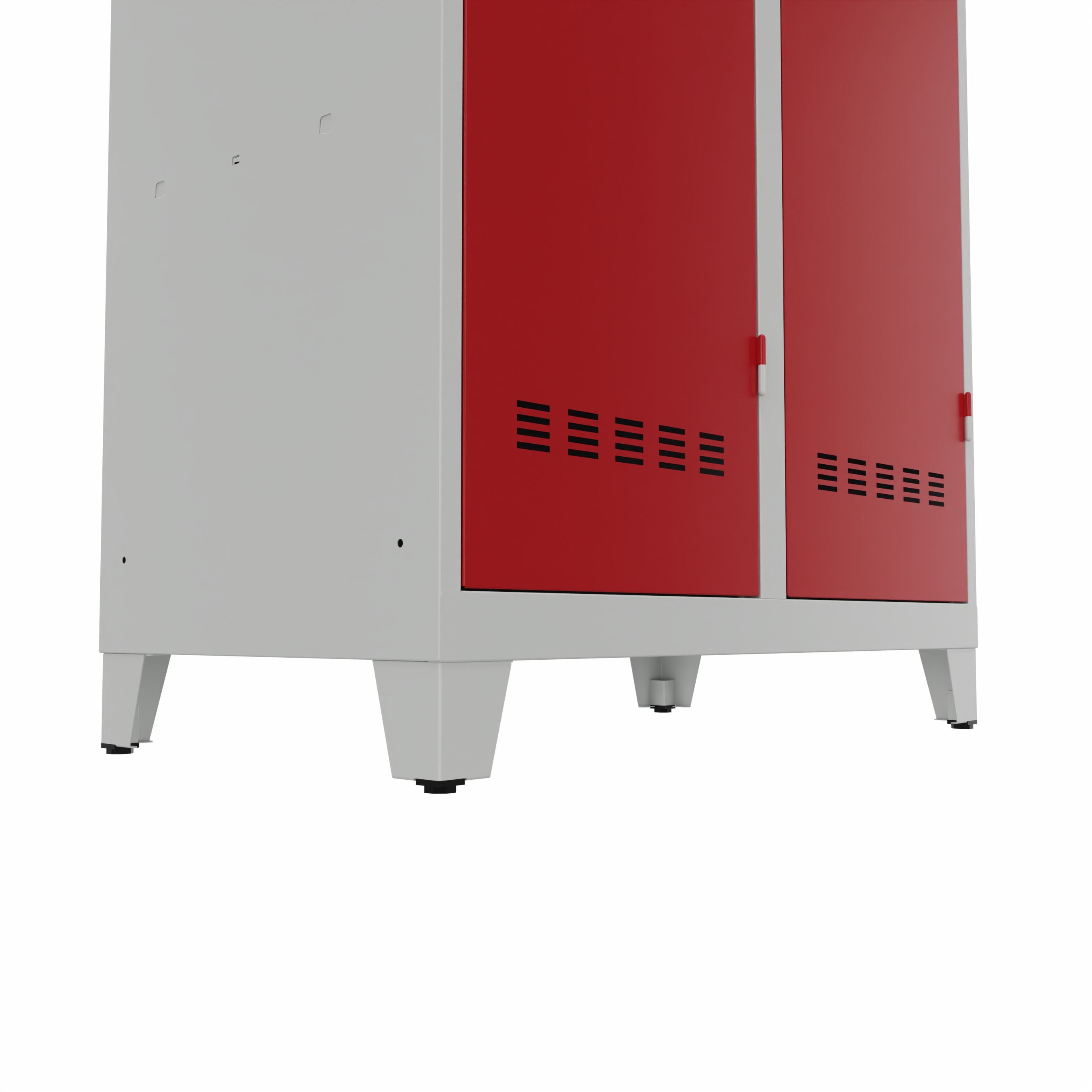 Piétement complet en acier pour vestiaire pour centre de secours et Police