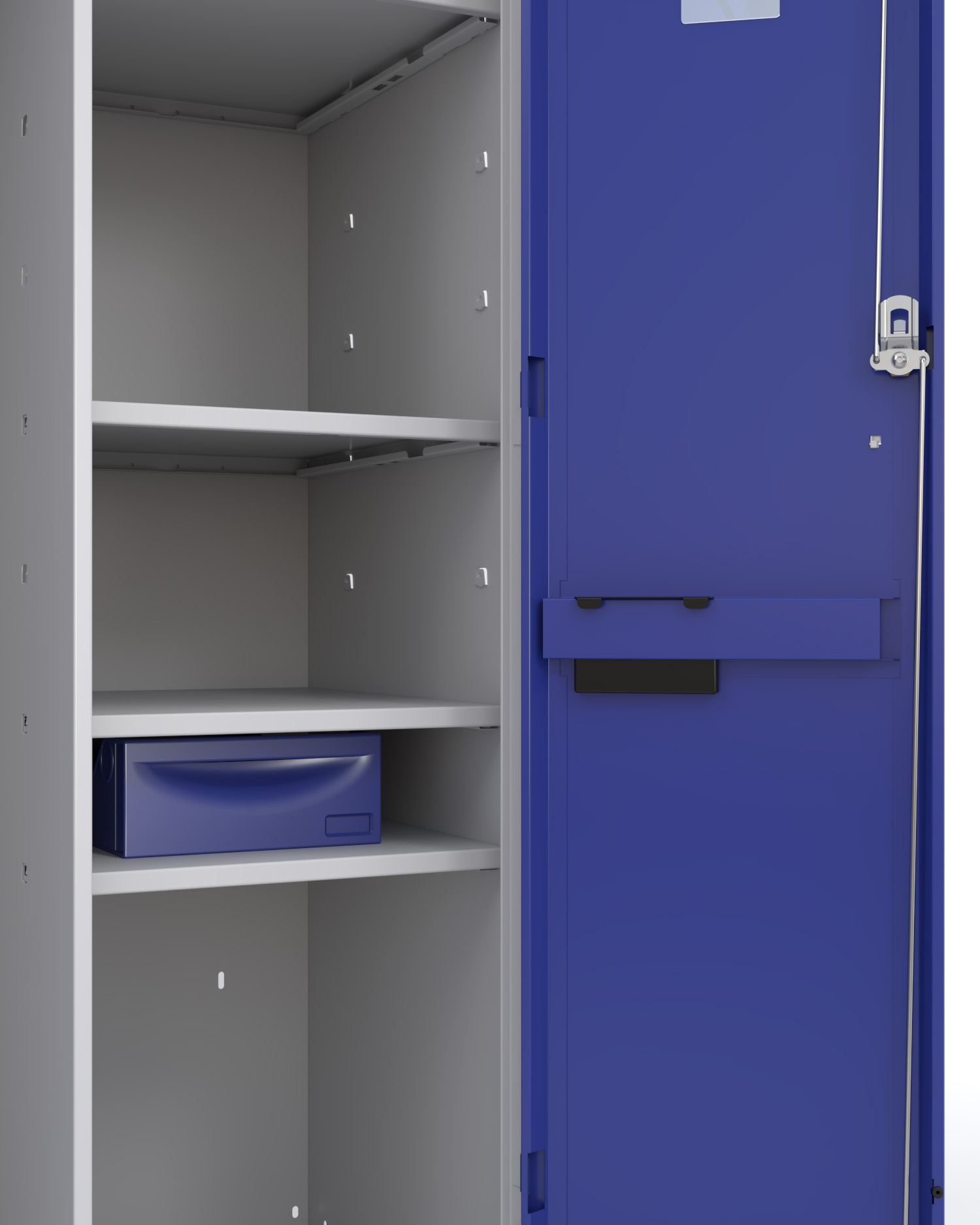 Boîte de rangement amovible à poser sur étagère