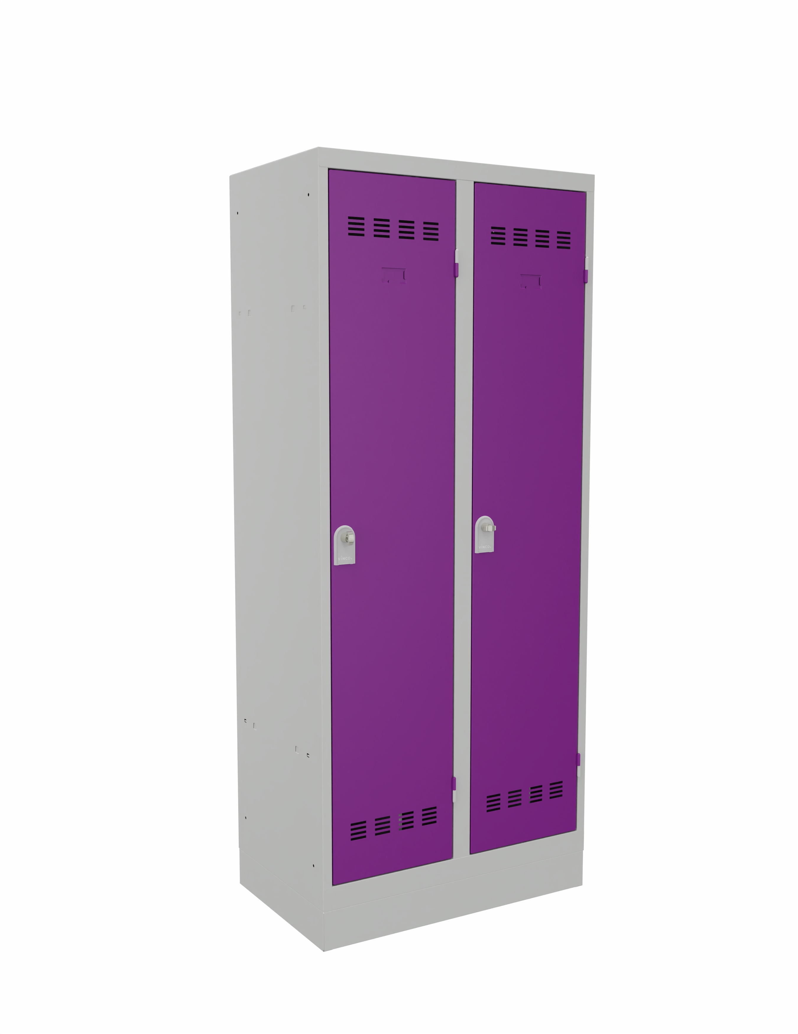 Faux socle pour vestiaire gain de place 2 colonnes