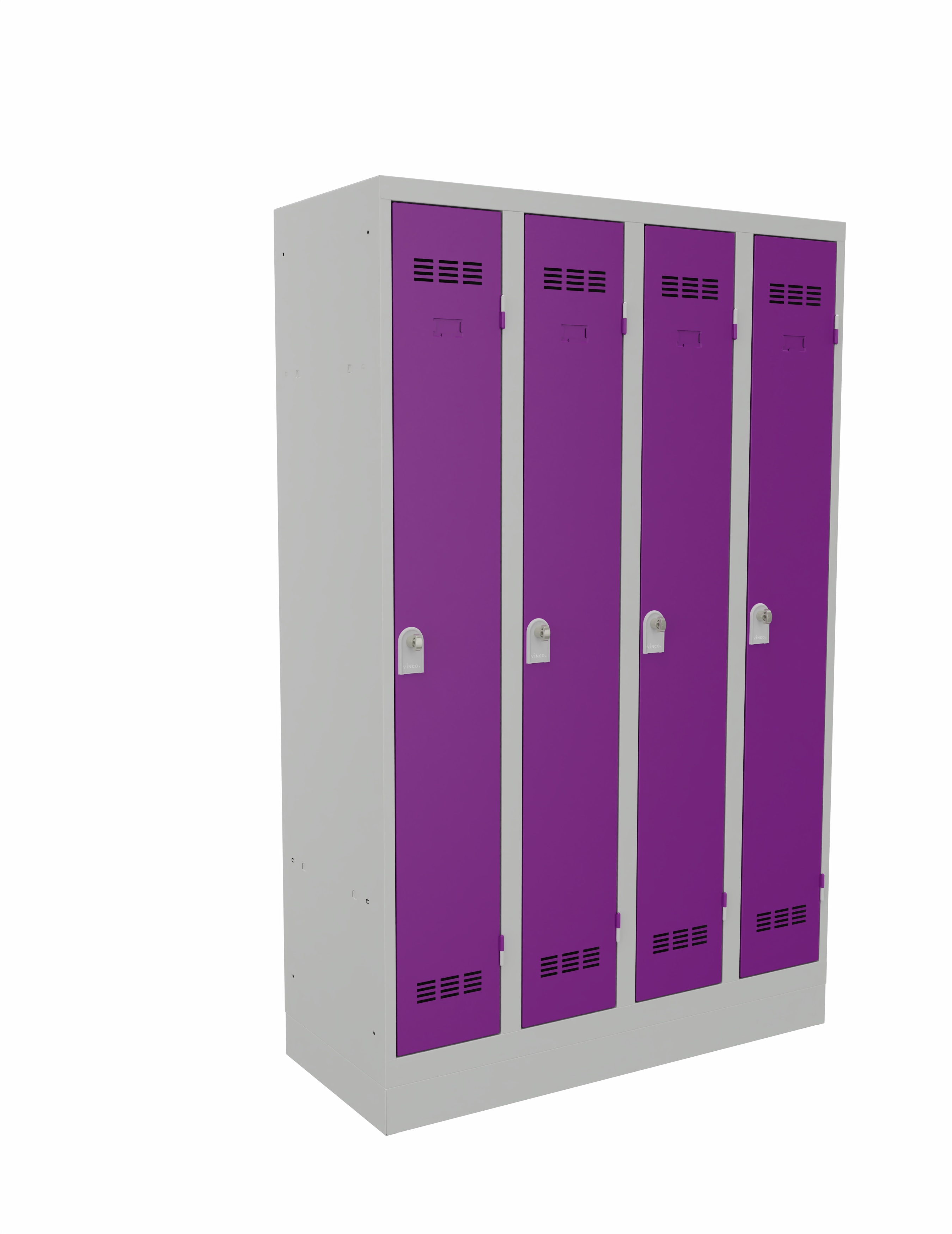 Faux socle pour vestiaire gain de place 3 colonnes