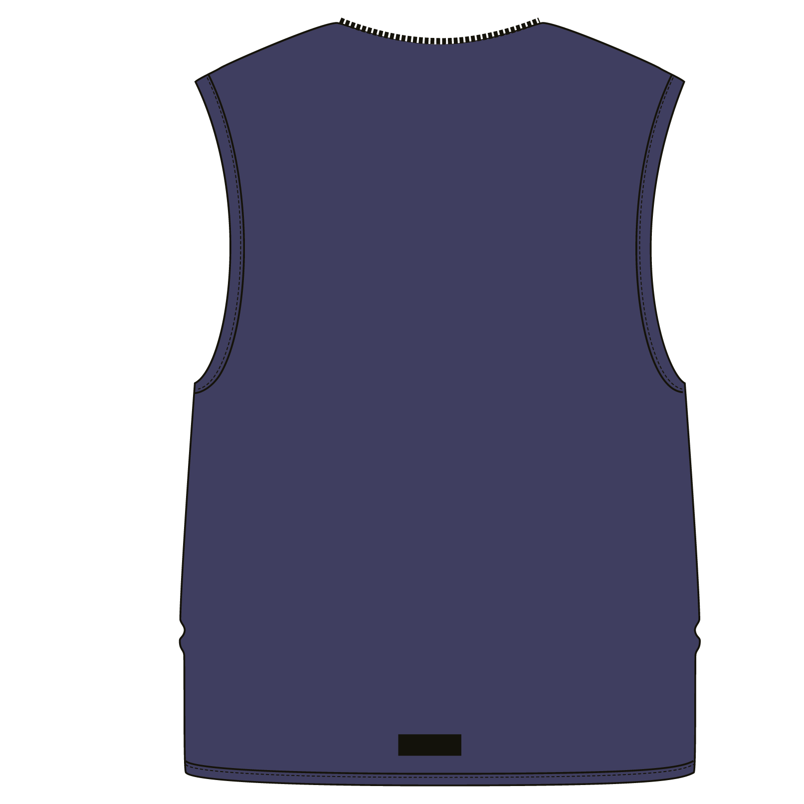 Insert thermique polaire marine - pour blouson softshell LOLA 4/RT