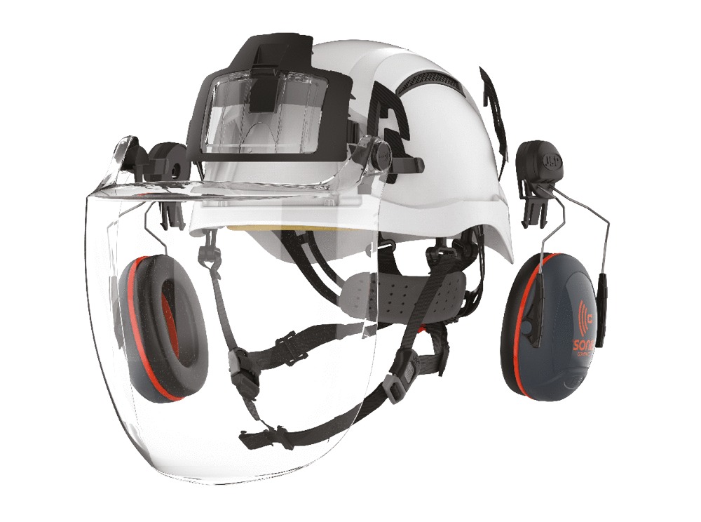 Jugulaire BASEWORKER 4 points pour casques EVOLITE - JSP