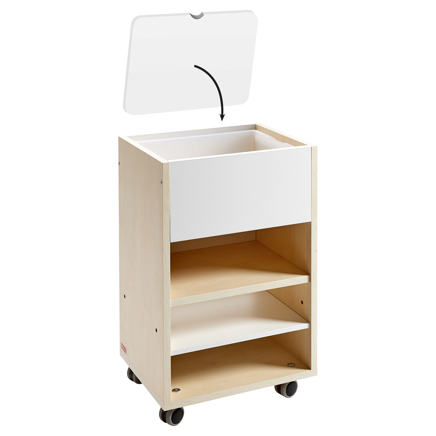 Meuble flexible desserte - 1 colonne - 65 cm