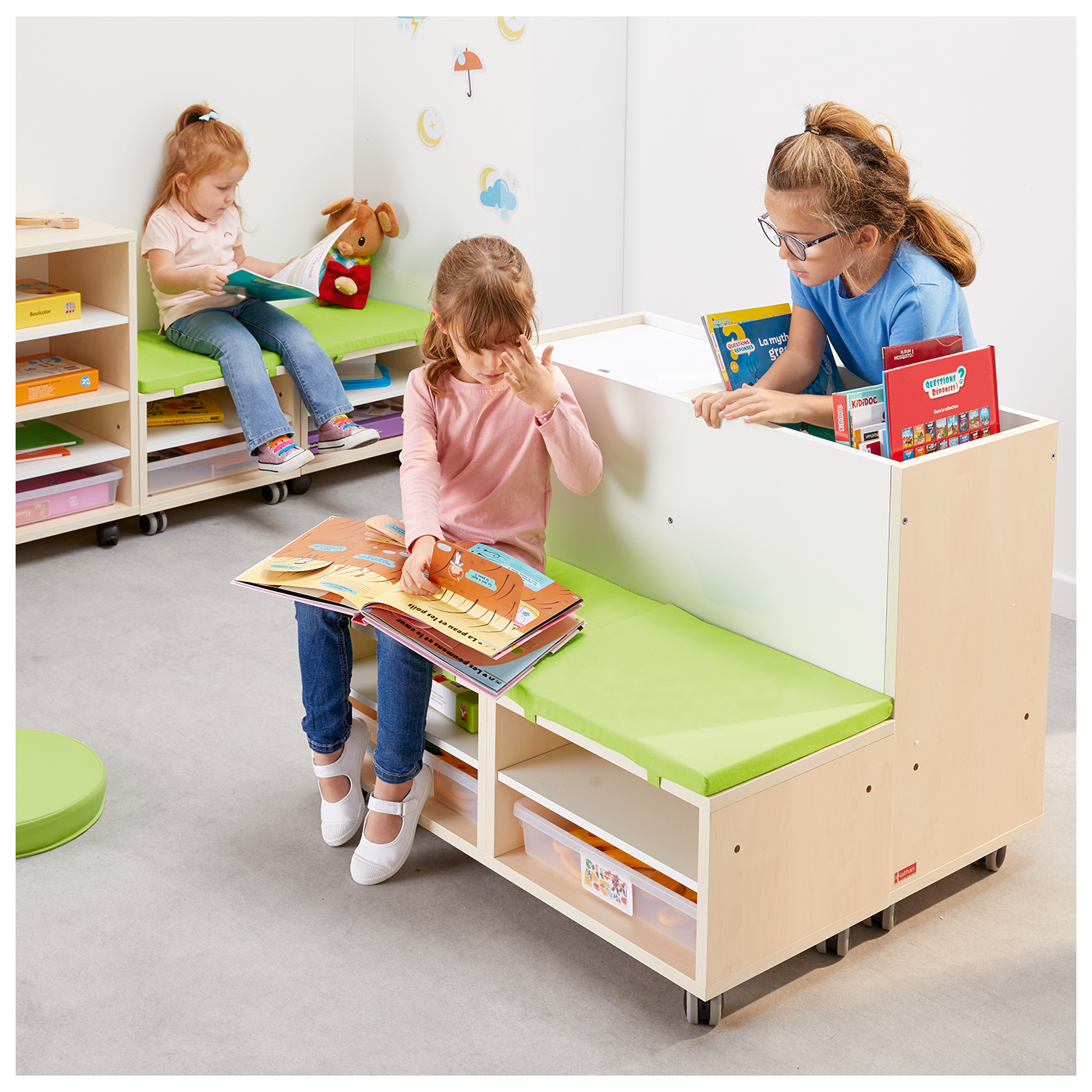 Meuble flexible - 2 colonnes - 30 cm