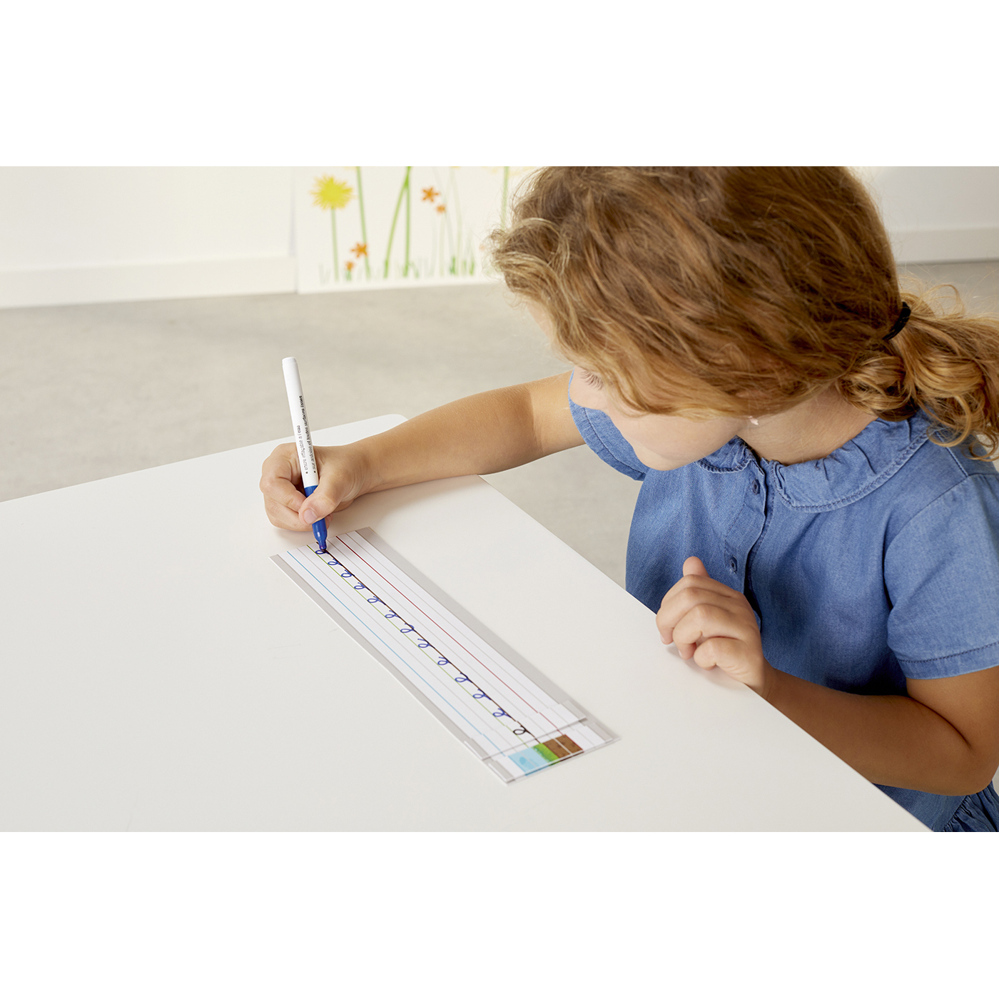 Bande lignée magnétique - petit format - lot de 6