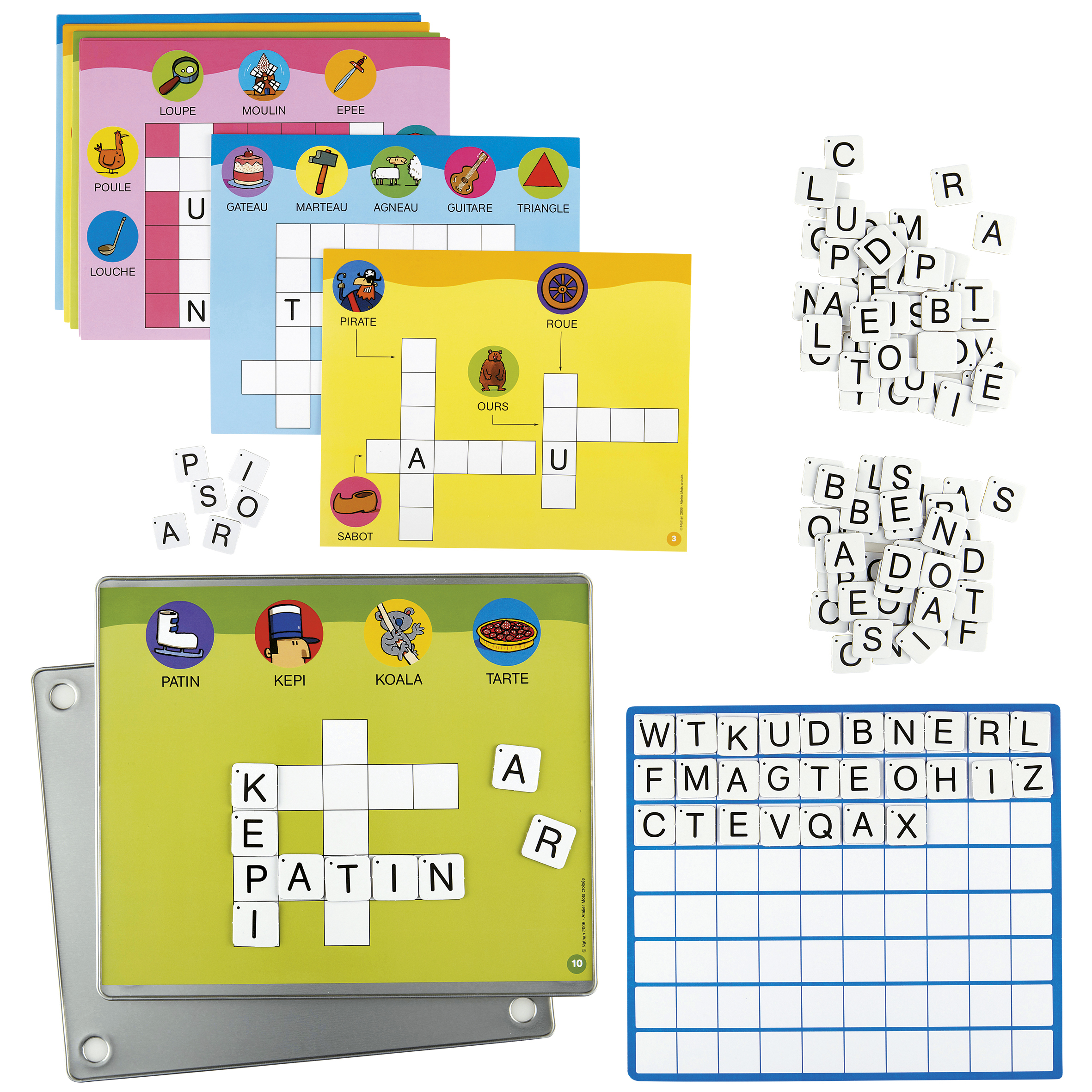 Atelier mots croisés - atelier 2 enfants