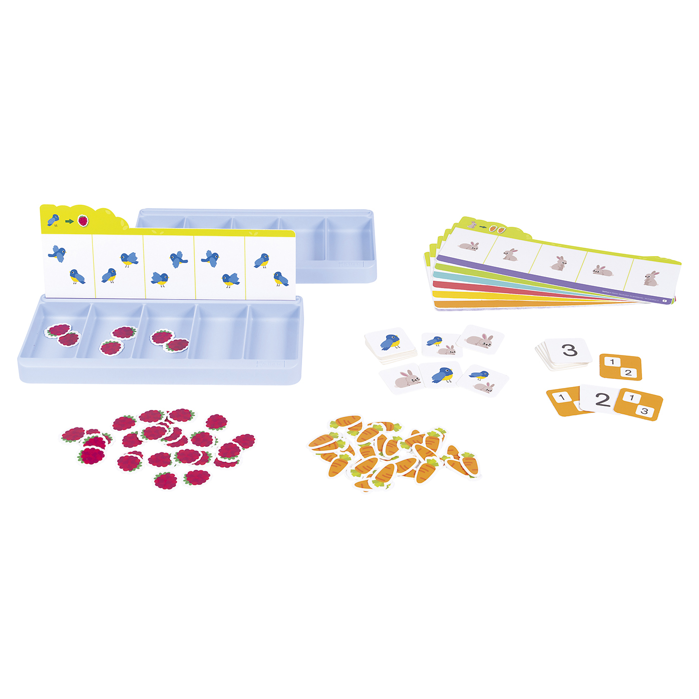 Atelier résolution de problèmes - numération 1 - MS - 2 enfants
