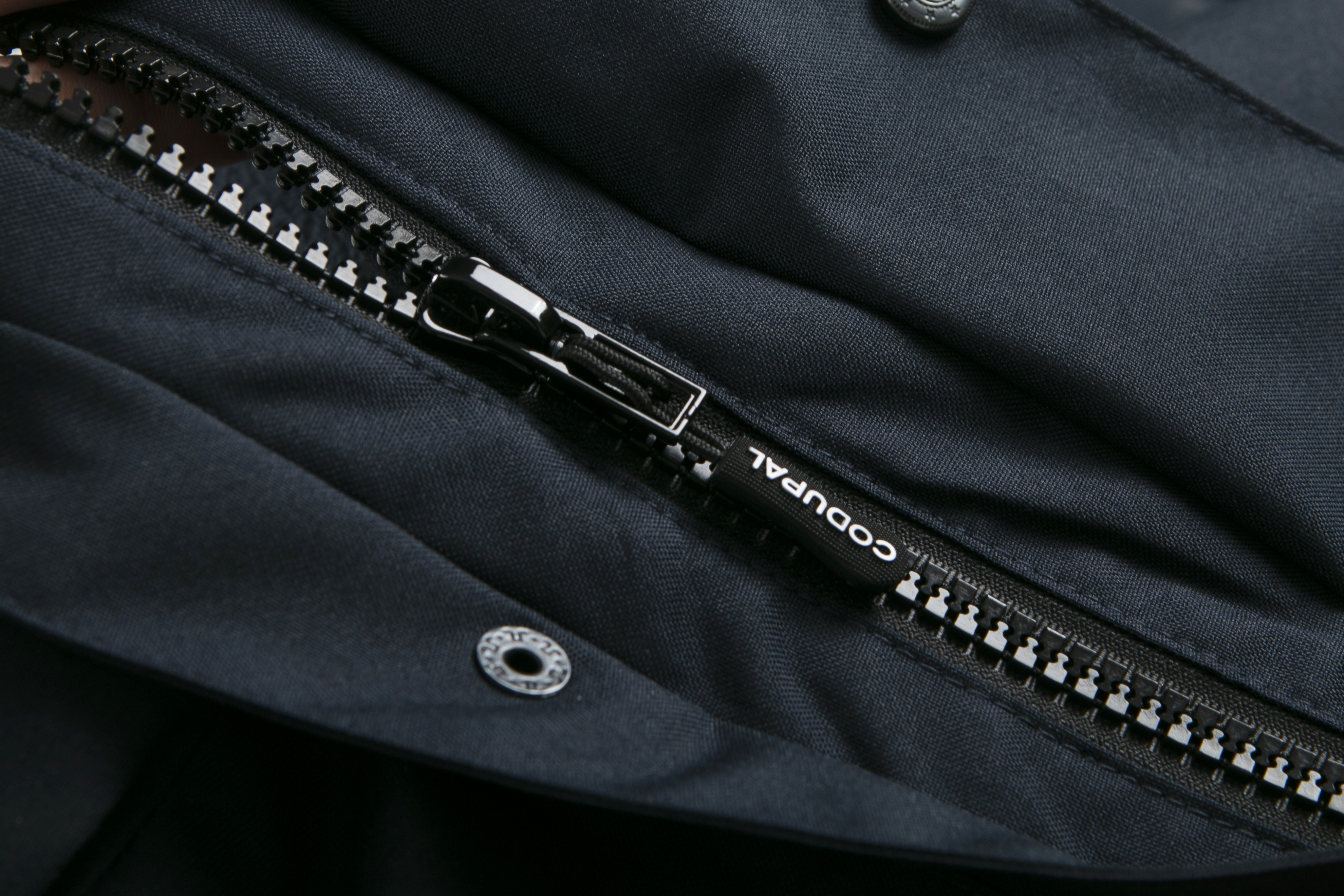 Parka imperméable marine - bande rouge broderie blanche SAPEURS-POMPIERS