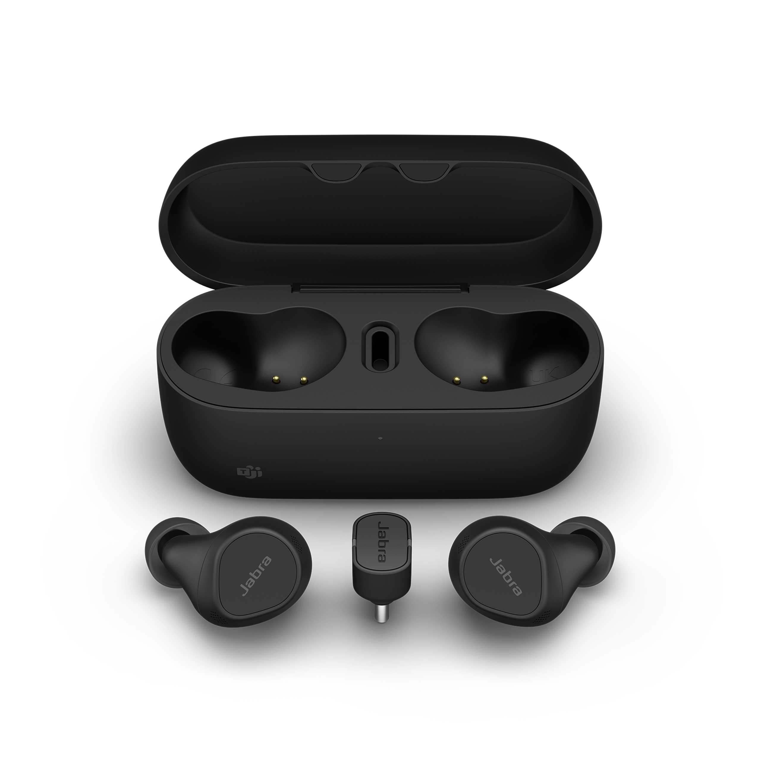 Ecouteurs sans fil Jabra Evolve2 Buds USB-C MS sans chargeur à induction sans fil