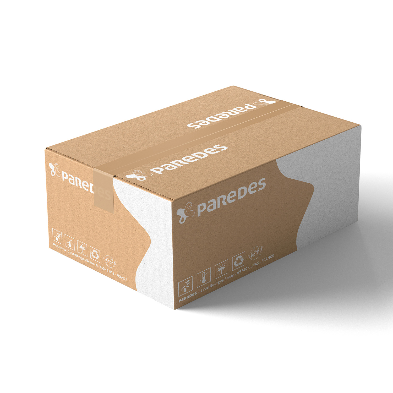 Housse pour conteneur 330 l - ép. 20 µm - noir - 20 cartons de 100 - PAREDES