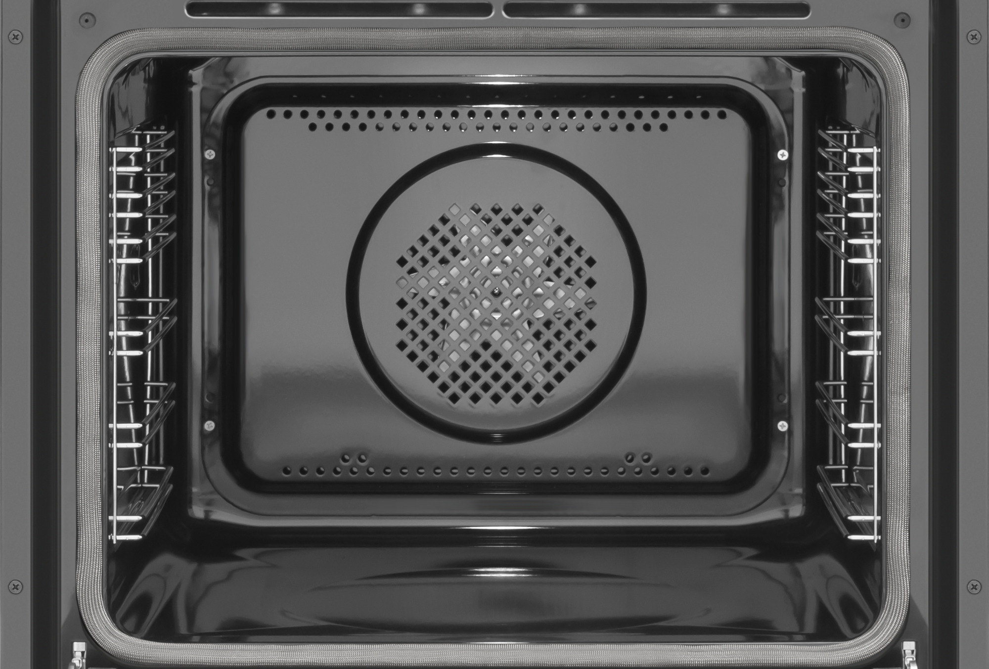 Cuisinière induction 3 foyrs et four chaleur tournante porte froide Thomson TIMP63.3WH