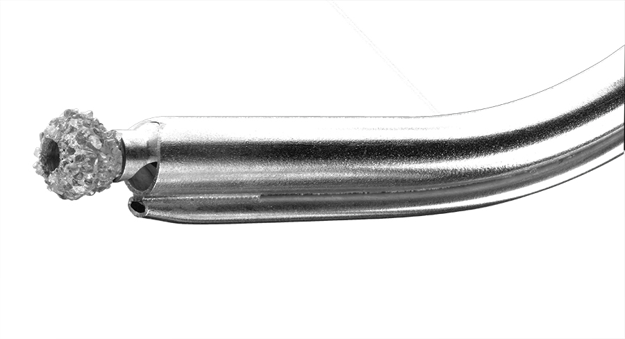 Fraise ultra diamantée 70° - Ø 3,6 mm - l. 13 cm - x3