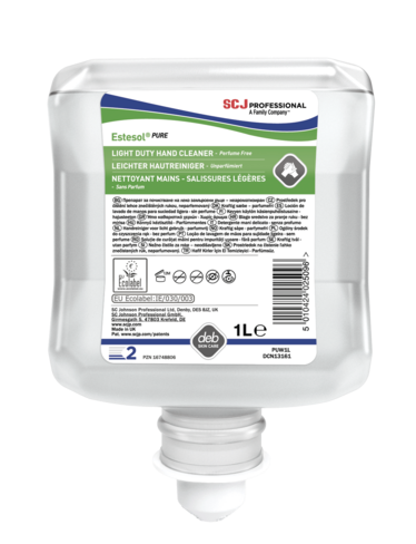 Lotion lavante pour les mains Estesol Lotion Pure - 6 cartouches de 1 l