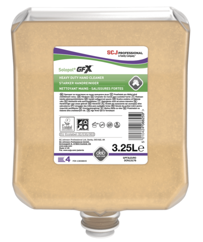 Mousse lavante atelier Solopol GFX - Ecolabel - carton de 4 x 3,25 l