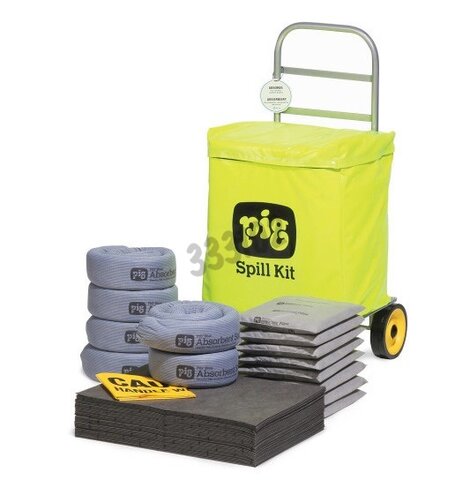 Kit anti-déversement universel sur roulettes Pig