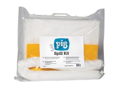 Pig Essentials kit anti-déversement hydrocarbures absorbe 31,6l