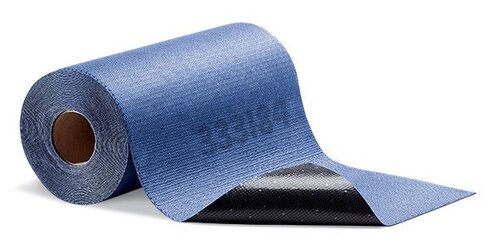 Tapis absorbant et adhésif double épaisseur Pig Grippy Bleu rouleau de 41 cmx15 m