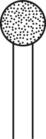 Fraise diamantée ELAN 4 pour pièce à main 1 anneau - Ø 5,0 mm