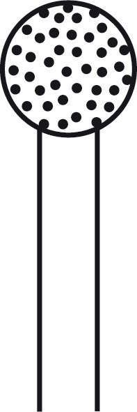 Fraise diamantée rugueuse ELAN 4 pour pièce à main 1 anneau - Ø 5,0 mm