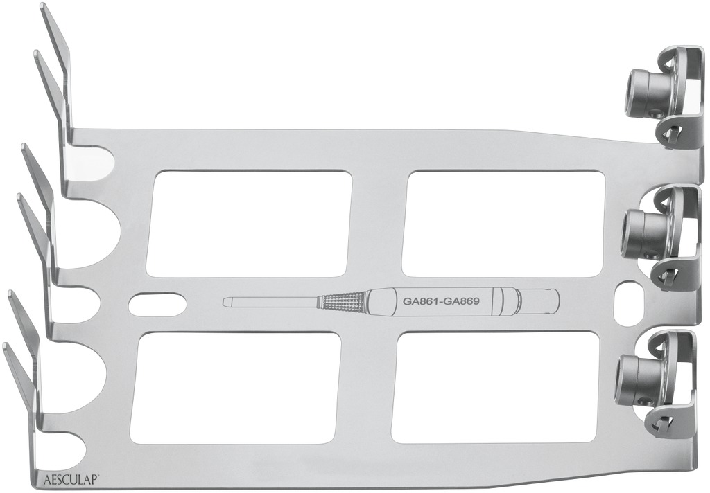 Fixation de panier ECCOS pour 3 pièces à main de fraisage ELAN 4