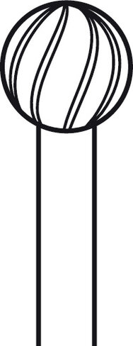 Fraise rosen fraisage doux ELAN 4 pour pièce à main 1 anneau - Ø 5,0 mm